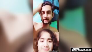 Indian man abusing pakistani cam couple