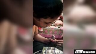 Assamese sali sucking jija's cock in secret sex video