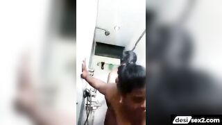 Fat ass mallu bhabhi fucking with lover in bathroom video