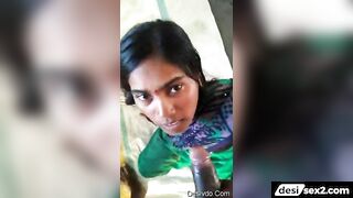 New lover bhabhi gets on knees to suck black cock