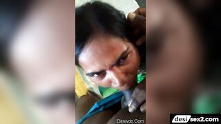 New lover bhabhi gets on knees to suck black cock
