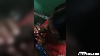 Desi tamil girfriend enjoyed sucking black cock