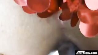 Sexy arab lady fucking ass hardcore sex video