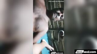 Ugly desi milf and young lover fucked!