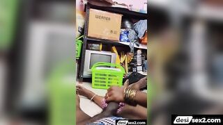 Lungi wale jeth ko muth mar ke di Bhabhi ne