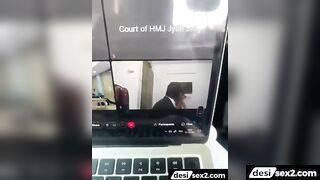 Delhi high court lawyer  live MMS expose