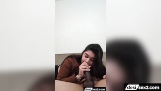 Delhi ki college girl ne mota lund chusa