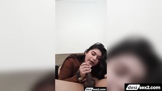 Delhi ki college girl ne mota lund chusa