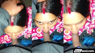 Bengali aunty ne jawan ladke ka mota lund chusa