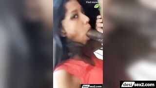 Mumbai bhabhi ne tamil boss ka kala lund chusa